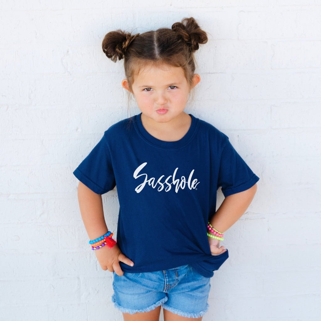 Sasshole Everyday Sass – Youth T-Shirt | Graphic Tee | Sasshole® - Funny Graphic Tee by Sasshole® Clothing