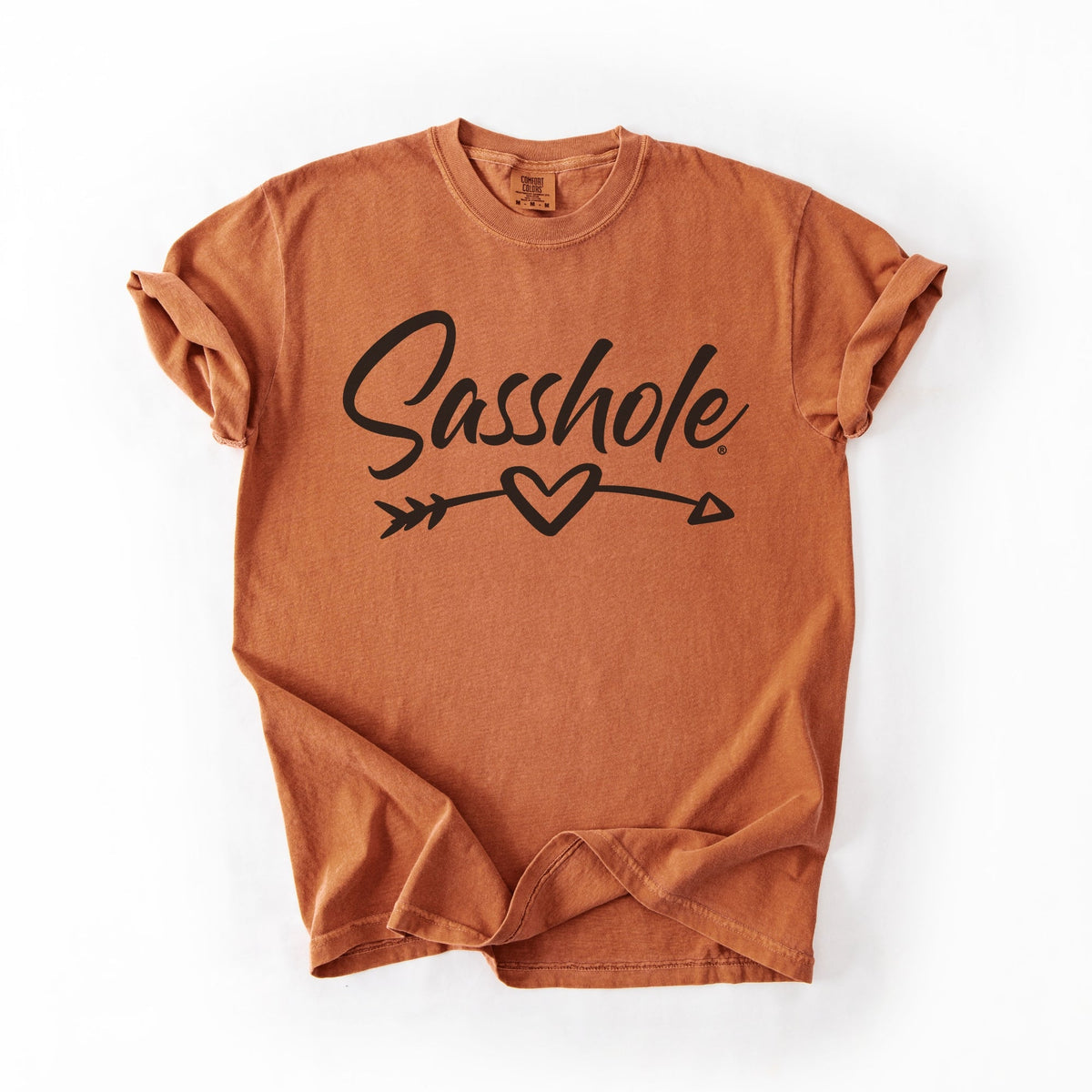 Sasshole Heart Arrow Graphic Tee – Cute Women’s Relaxed Fit T-Shirt | Sasshole® - Funny Graphic Tee by Sasshole® Clothing