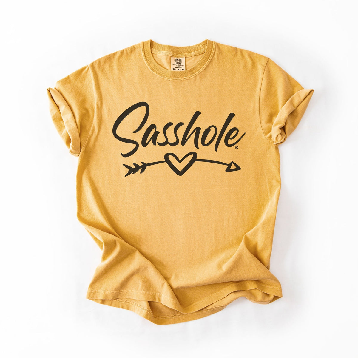 Sasshole Heart Arrow Graphic Tee – Cute Women’s Relaxed Fit T-Shirt | Sasshole® - Funny Graphic Tee by Sasshole® Clothing