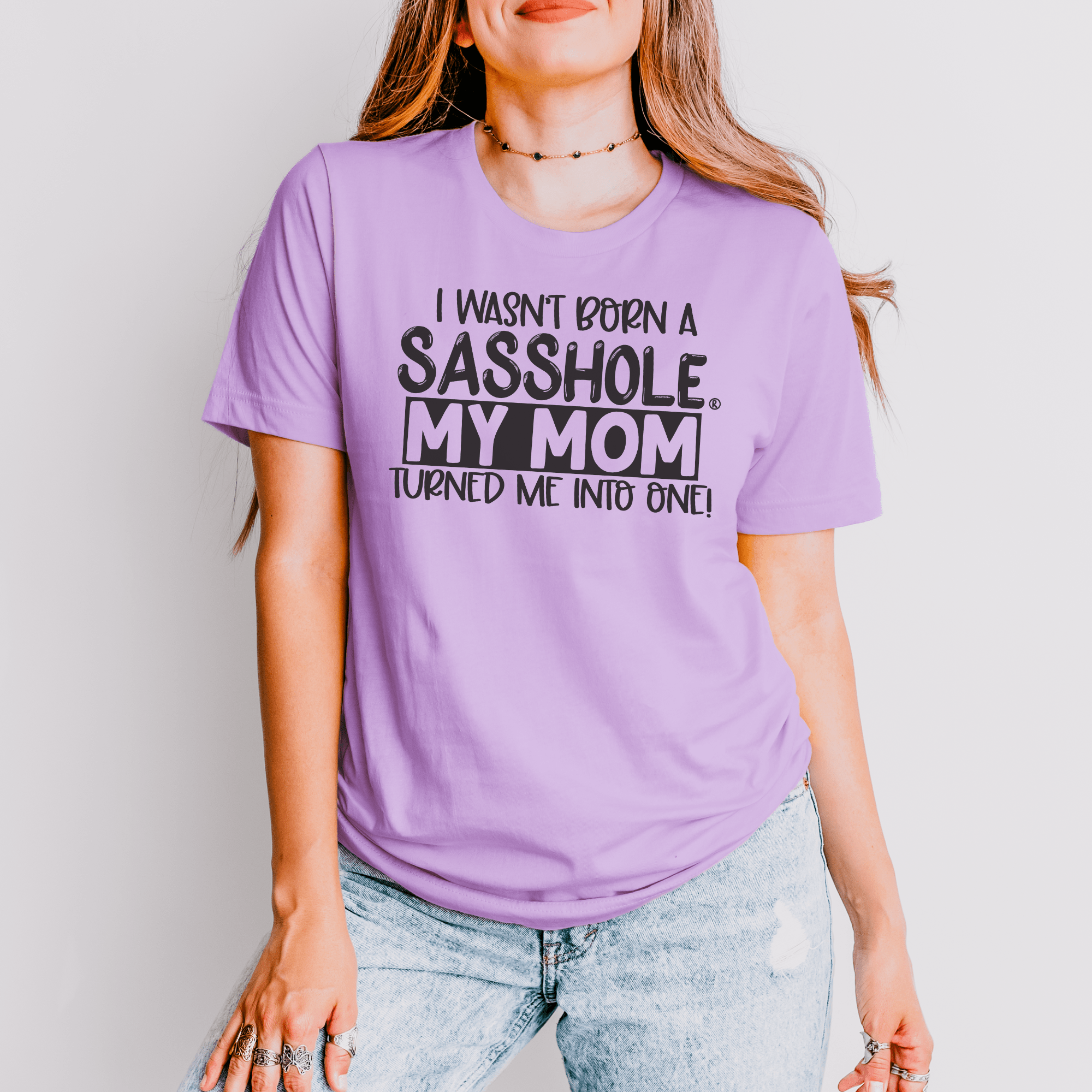 Image of Sassy by Inheritance: Sasshole® Mom - Inspired Tee - Funny Graphic Tee by Sasshole® Clothing