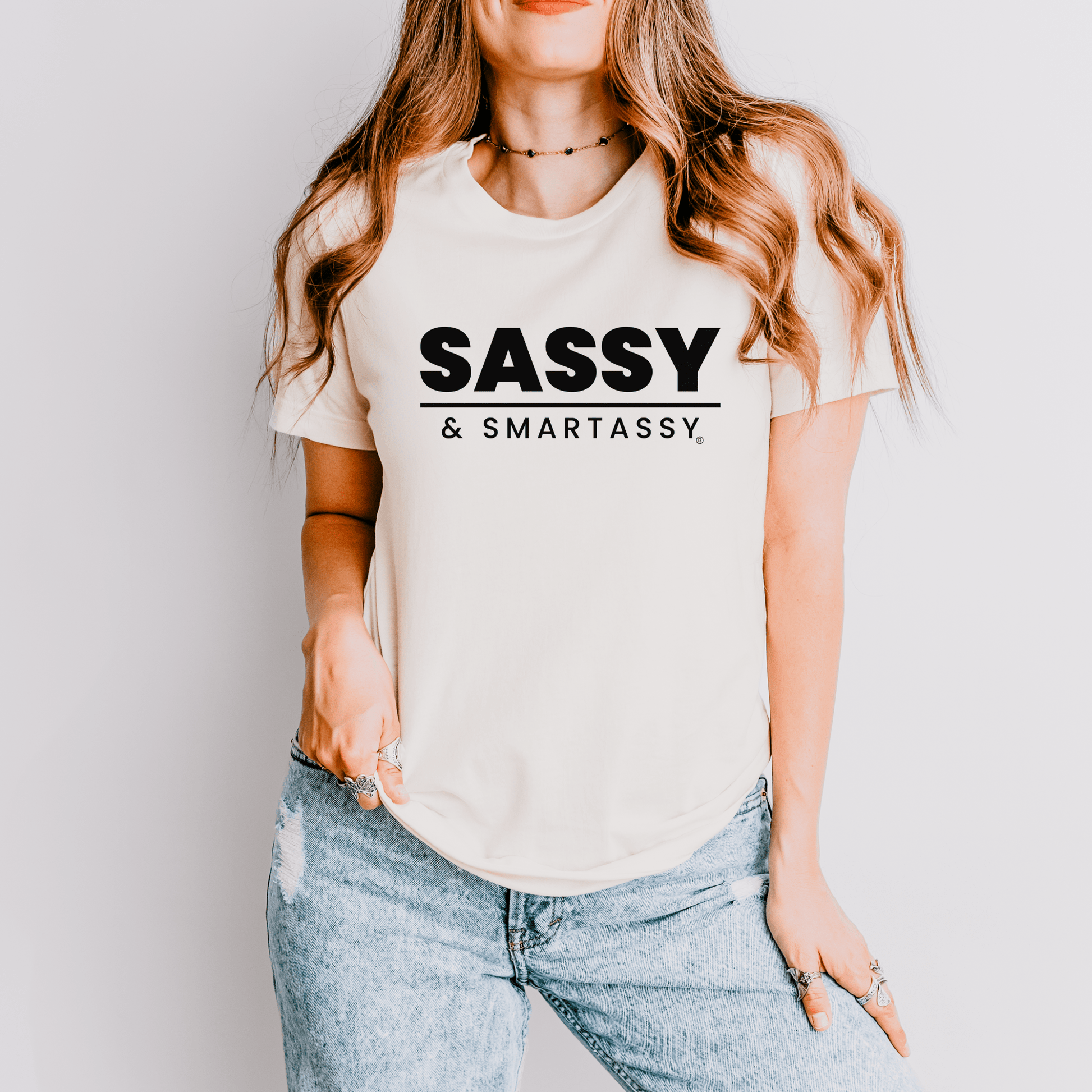 Sassy & Smartassy®: The Perfect Tee for Bold Women - Funny Graphic Tee by Sasshole® Clothing