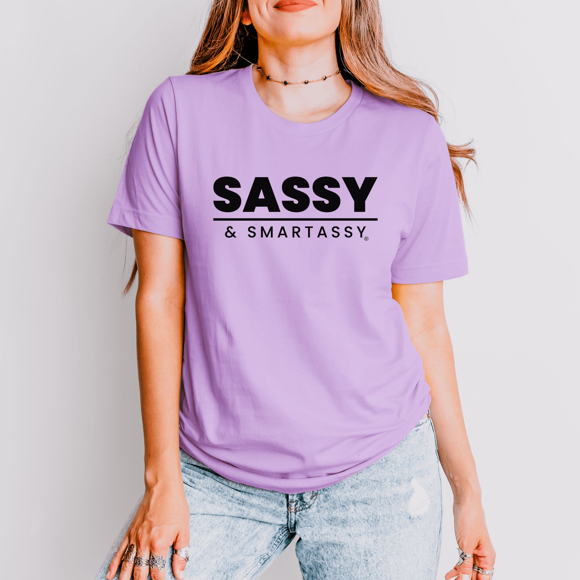 Image of Sassy & Smartassy®: The Perfect Tee for Bold Women - Funny Graphic Tee by Sasshole® Clothing
