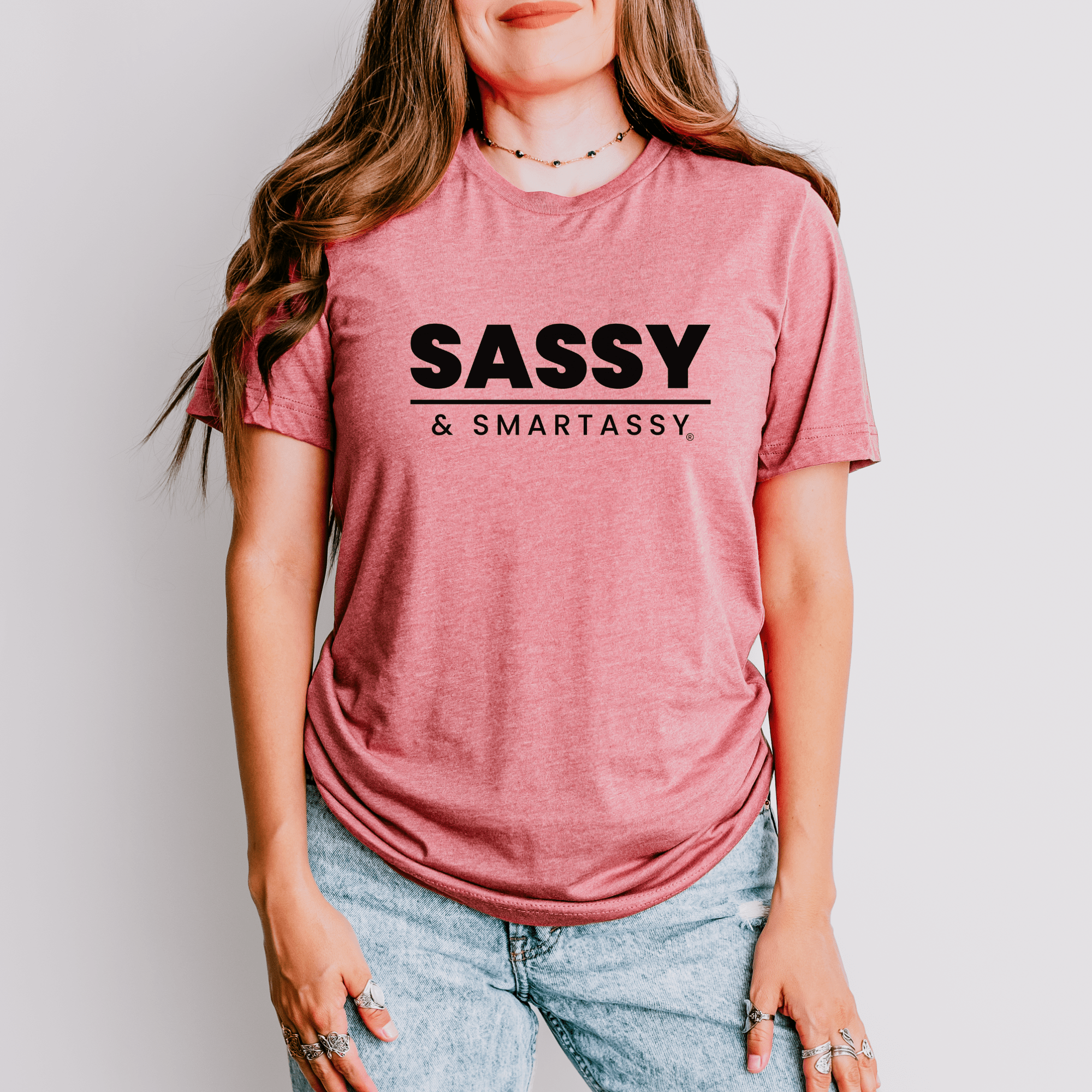 Image of Sassy & Smartassy®: The Perfect Tee for Bold Women - Funny Graphic Tee by Sasshole® Clothing