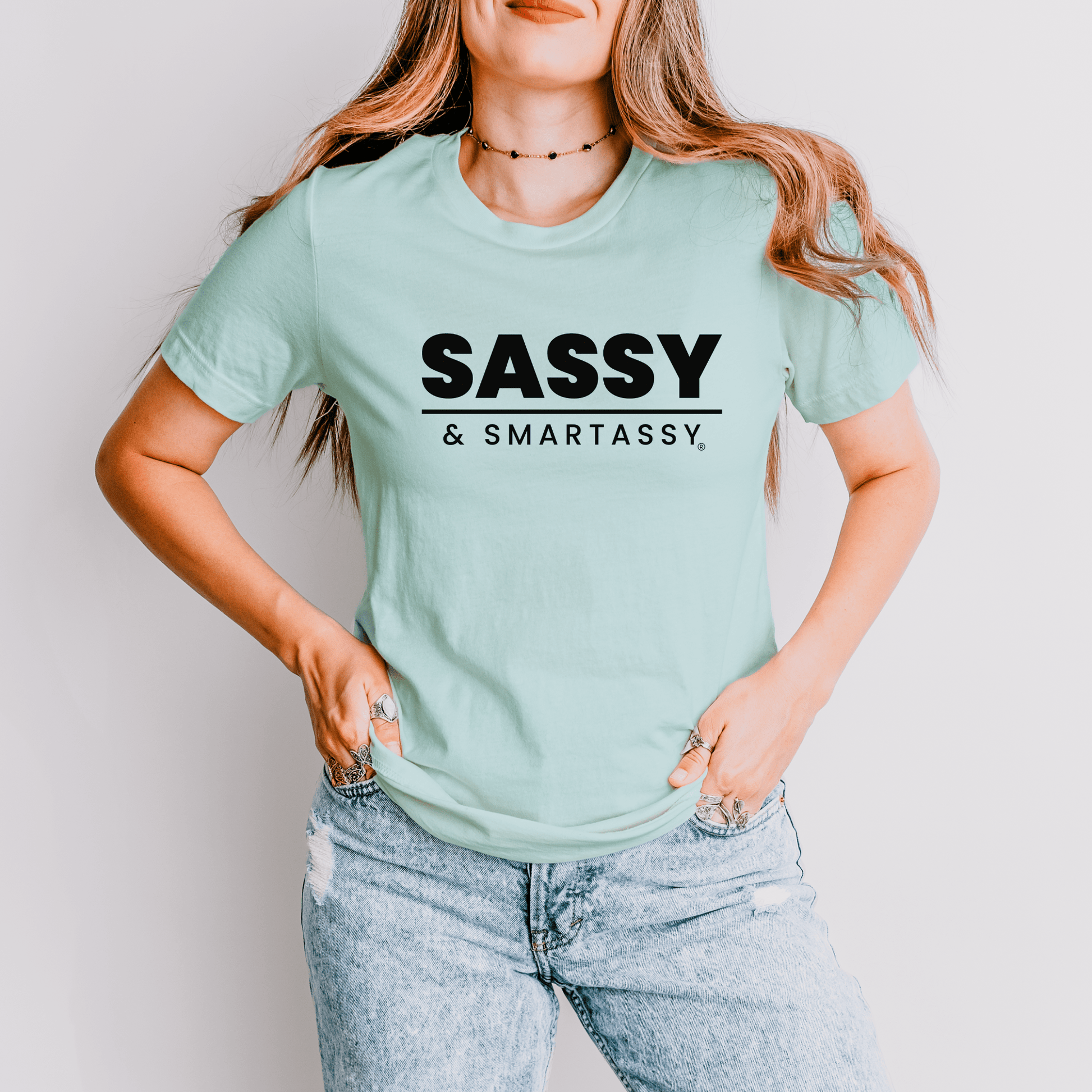 Sassy & Smartassy®: The Perfect Tee for Bold Women - Funny Graphic Tee by Sasshole® Clothing