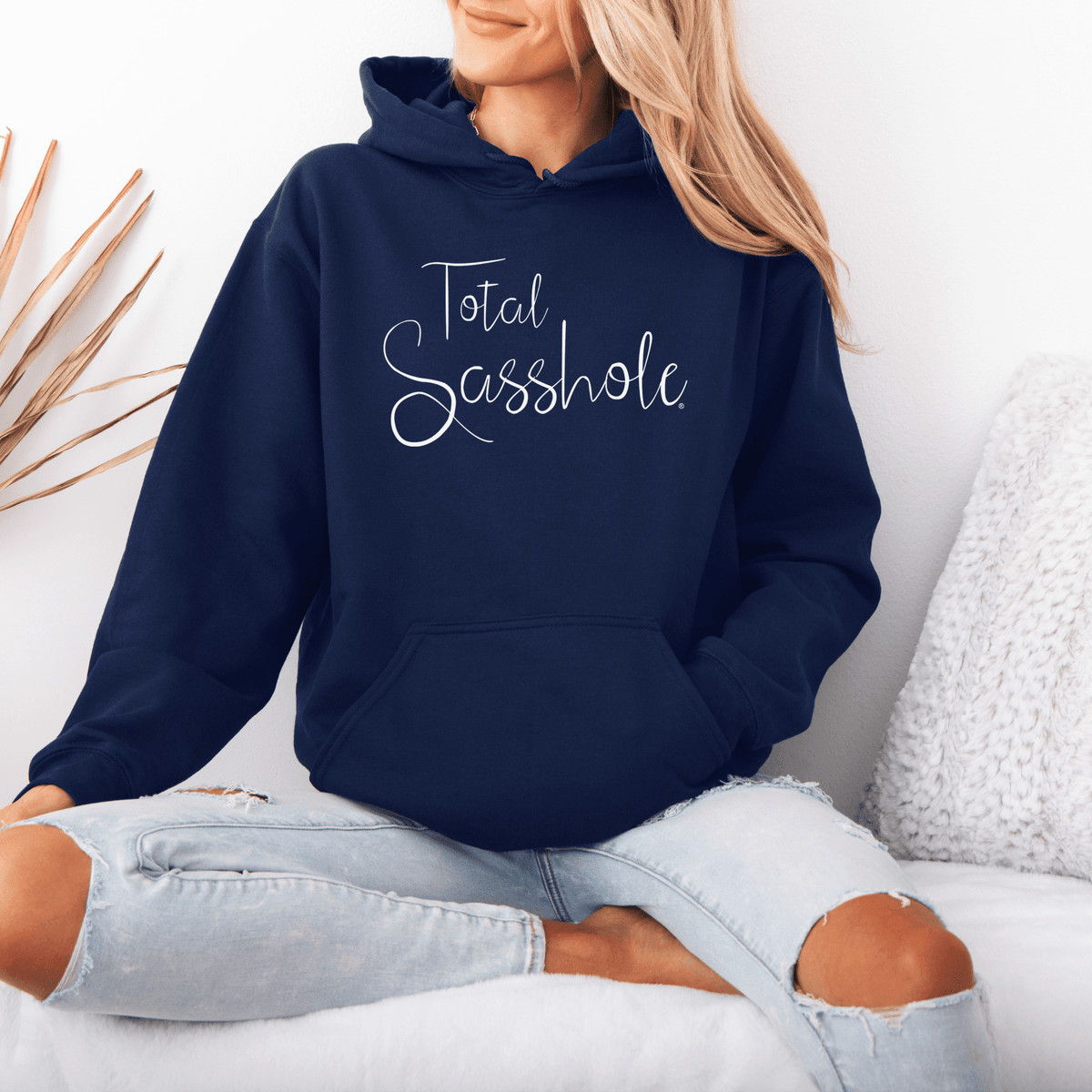 Total Sasshole – Women’s Hoodie | Cute Sassy Graphic Tee | Sasshole® - Funny Graphic Tee by Sasshole® Clothing