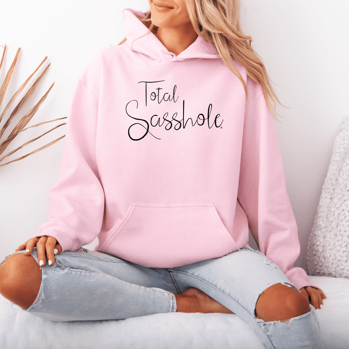Total Sasshole – Women’s Hoodie | Cute Sassy Graphic Tee | Sasshole® - Funny Graphic Tee by Sasshole® Clothing