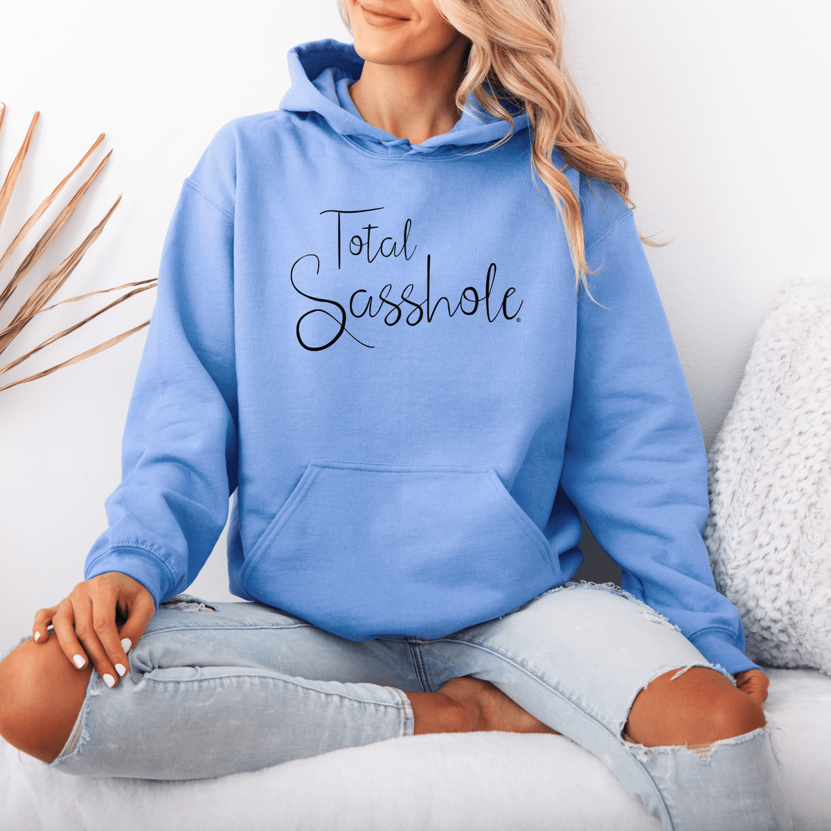 Total Sasshole – Women’s Hoodie | Cute Sassy Graphic Tee | Sasshole® - Funny Graphic Tee by Sasshole® Clothing