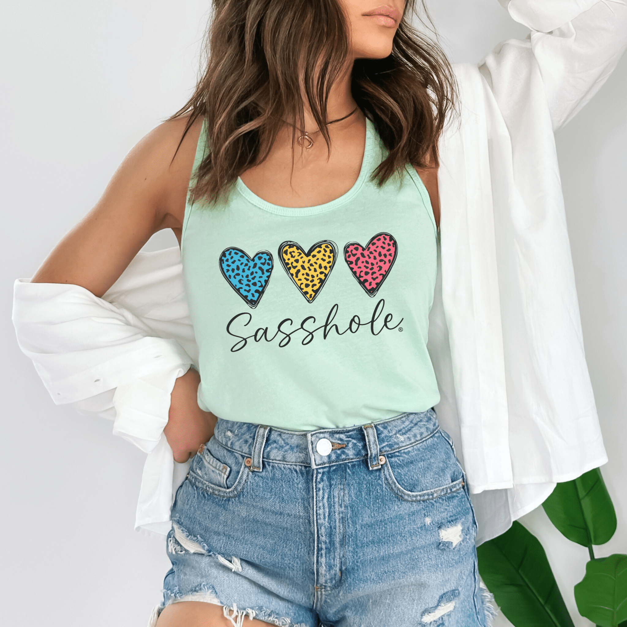 Wildly Sassy – Women’s Tank Top | Cute Sassy Graphic Tee | Sasshole® - Funny Graphic Tee by Sasshole® Clothing